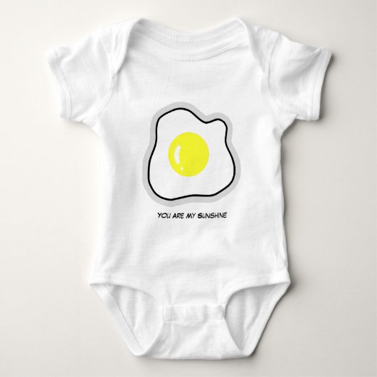 Cute Poaching Baby Bodysuit (Voorkant)