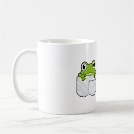 Cute Pocket Frog Koffiemok