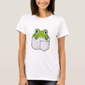 Cute Pocket Frog T-shirt (Voorkant)