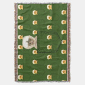 Cute Pocket Monkey Deken (Voorkant Verticaal)