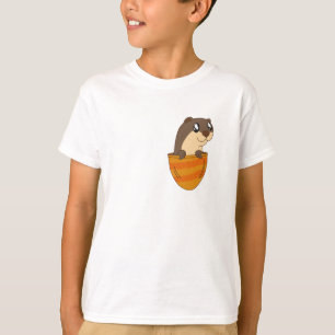 Cute Pocket Otter T-shirt