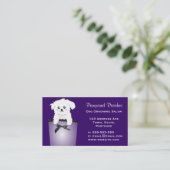 Cute Pocket Puppy Dog Visitekaartje (Staand voorkant)