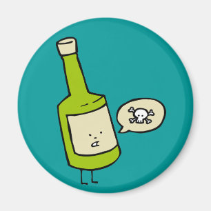 Cute Poison fles Magneet