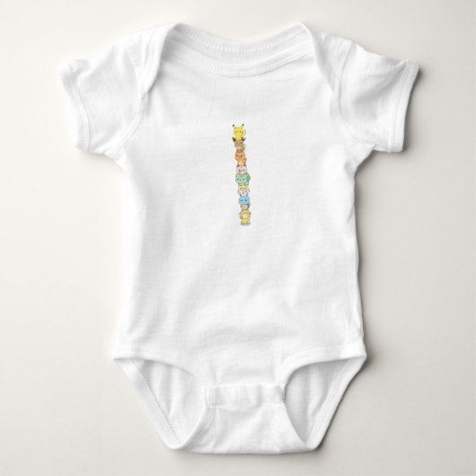 Cute Pokémon Baby Bodysuit, Pokemon Rompertje Romper (Voorkant)