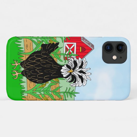 Cute Poland Chicken and Boerderij Case-Mate iPhone Case (Achterkant (horizontaal))