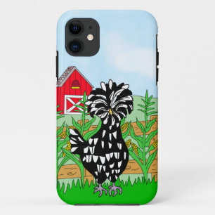 Cute Poland Chicken and Boerderij Case-Mate iPhone Case