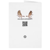 Cute Polar Bear and Northern Lights (Achterkant)