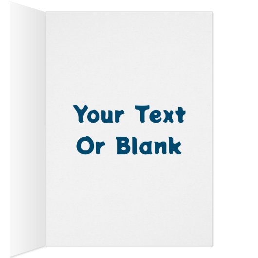 Cute Polar Bear and Northern Lights (Binnen (Rechts))