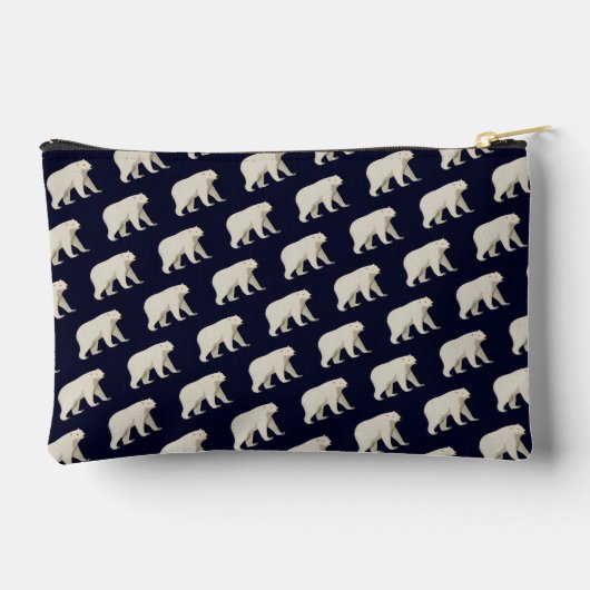 Cute Polar Bear and Northern Lights Etui (Achterkant)