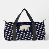 Cute Polar Bear and Northern Lights Plunjezak (Voorkant)