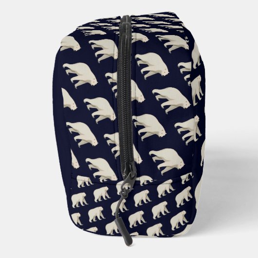 Cute Polar Bear and Northern Lights Toilettasje (Rechts)