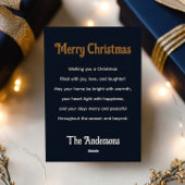 Cute Polar Bear Nordic Winter Merry Christmas  Feestdagenkaart