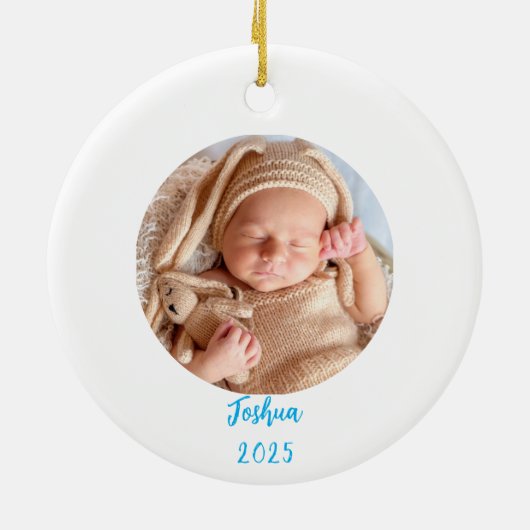 Cute Polar Bear Ornament (Achterkant)