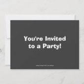 Cute Polar Beer & Cub Birthday Party Invitation Kaart (Achterkant)