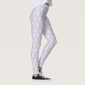 Cute Polar Beer Illustration Leggings (Rechts)