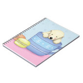 Cute Polar Beer Illustration Notitieboek (Linkerzijde)