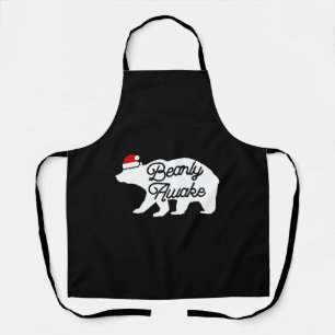 Cute Polar Beer Kerstmis Shirt Pajama Funny Xmas Schort
