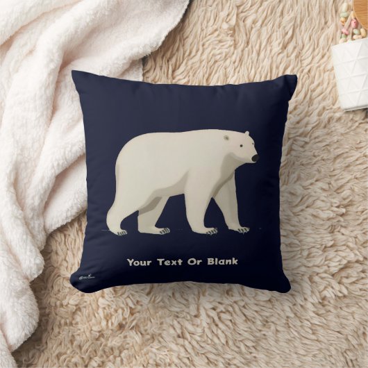 Cute Polar Beer Kussen (Deken)