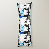 Cute Polar Beer Lichaamskussen (Achterkant (Verticaal))