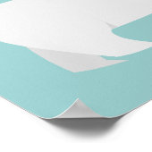 Cute Polar Beer Poster: Altijd voor je Poster (Hoek)