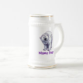 Cute Polar Beer voor mam Bierpul (Voorkant rechts)