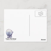 Cute Polar Beer voor mam Briefkaart (Achterkant)
