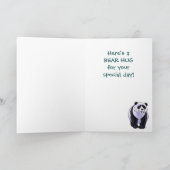 Cute Polar Beer voor mam Kaart (Binnen)