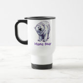 Cute Polar Beer voor mam Reisbeker (Links)