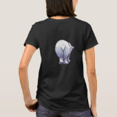 Cute Polar Beer voor mam T-shirt (Achterkant)