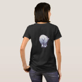 Cute Polar Beer voor mam T-shirt (Achterkant volledig)