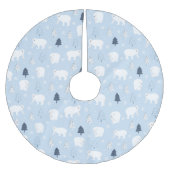 Cute Polar-Beren Kerstboom Rok (Voorkant)