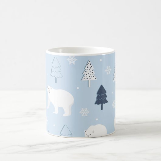 Cute Polar-Beren Koffiemok (Center)