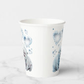 Cute Polar-Beren Papieren Bekers (Rechts)