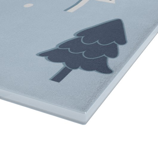 Cute Polar-Beren Snijplank (Hoek)