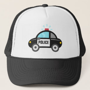 Cute Politieauto met Sirene Voor Kinderen Trucker Pet