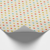 Cute Polka Dot Cadeaupapier (Hoek)