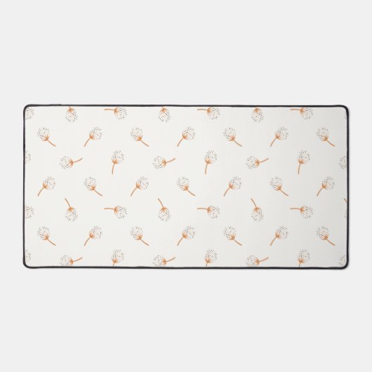 Cute Polka Dot Flower Pattern Bureaumat (Voorkant)