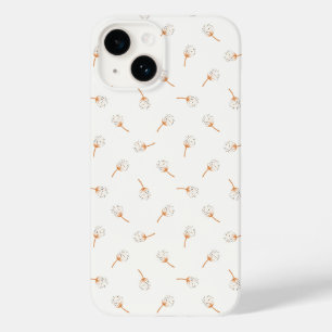 Cute Polka Dot Flower Pattern Case-Mate iPhone 14 Hoesje