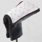 Cute Polka Dot Flower Pattern Golfheadcover (3/4 voorkant)