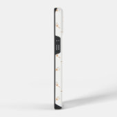 Cute Polka Dot Flower Pattern iPhone Hoesje (Rechterkant)