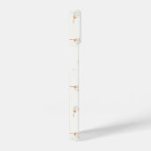 Cute Polka Dot Flower Pattern iPhone Hoesje (Rechterkant)