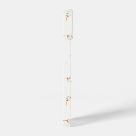 Cute Polka Dot Flower Pattern iPhone Hoesje (Rechterkant)