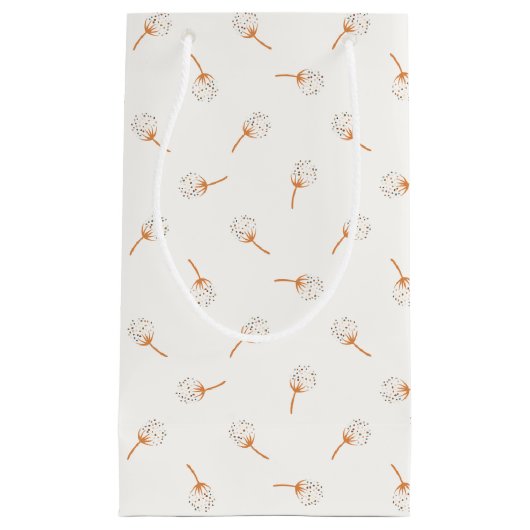 Cute Polka Dot Flower Pattern Klein Cadeauzakje (Voorkant)