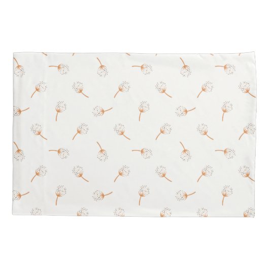 Cute Polka Dot Flower Pattern Kussensloop (Achterkant)