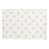 Cute Polka Dot Flower Pattern Kussensloop (Voorkant)