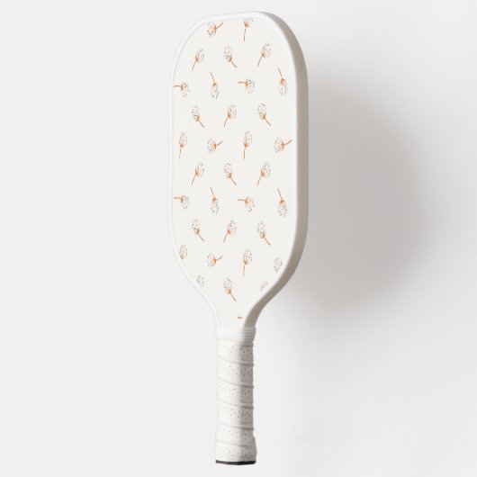 Cute Polka Dot Flower Pattern Pickleball Paddle (Links)