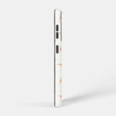 Cute Polka Dot Flower Pattern Samsung Galaxy Hoesje (Rechterkant)