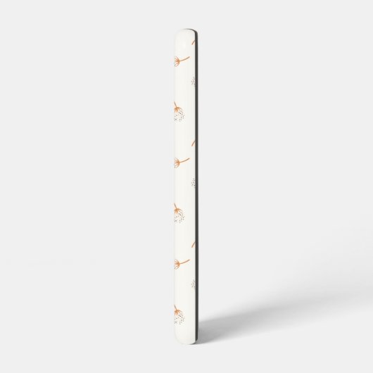 Cute Polka Dot Flower Pattern Samsung Galaxy Hoesje (Linkerkant)