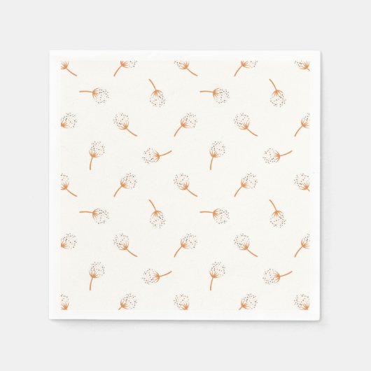 Cute Polka Dot Flower Pattern Servet (Voorkant)