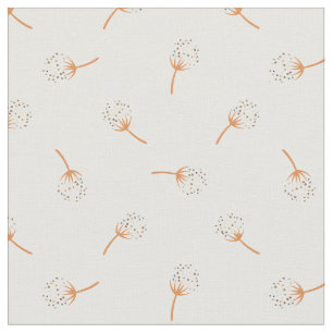 Cute Polka Dot Flower Pattern Stof